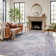 Labarbera Vintage Machine Washable Beige Non-Slip Backing Area Rug