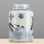 Blue and White Qilin Jar with Lid