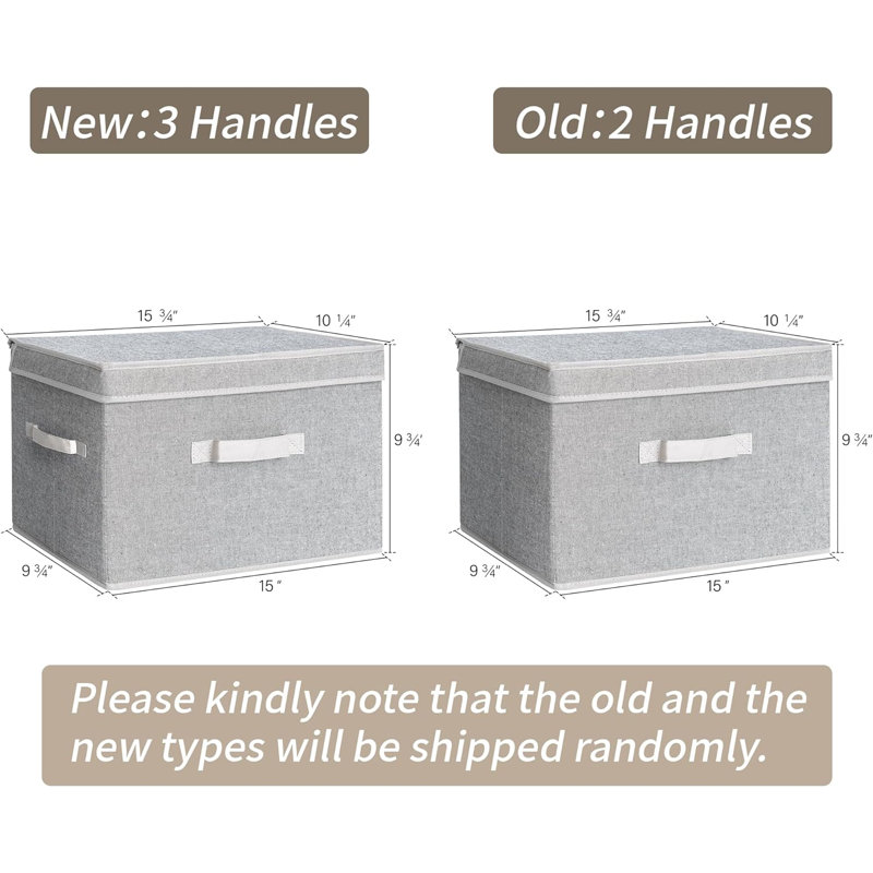 Latitude Run® Fabric Decorative Bin