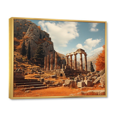 Grèce Grèce Mythos II sur toile