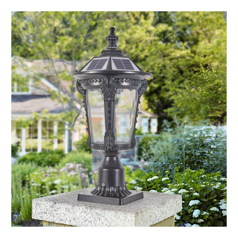 Ensemble de 1 lumières solaires rétro à DEL à intensité variable