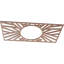Médaillon de plafond en bois Hoover-63412196-63412220