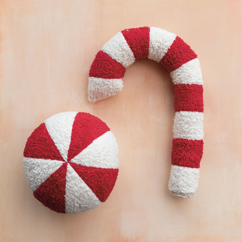 Cotton Sherpa Throw Pillow