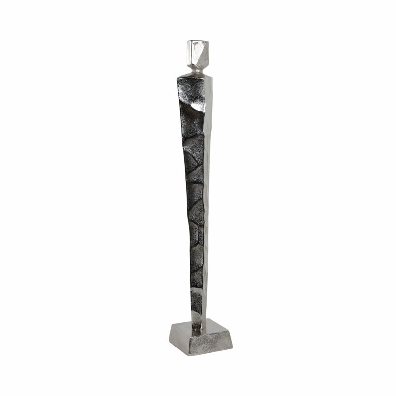 Sagebrook Home 32" Amiens Small Silver Statuary, 32" H x 5" W x 5" D