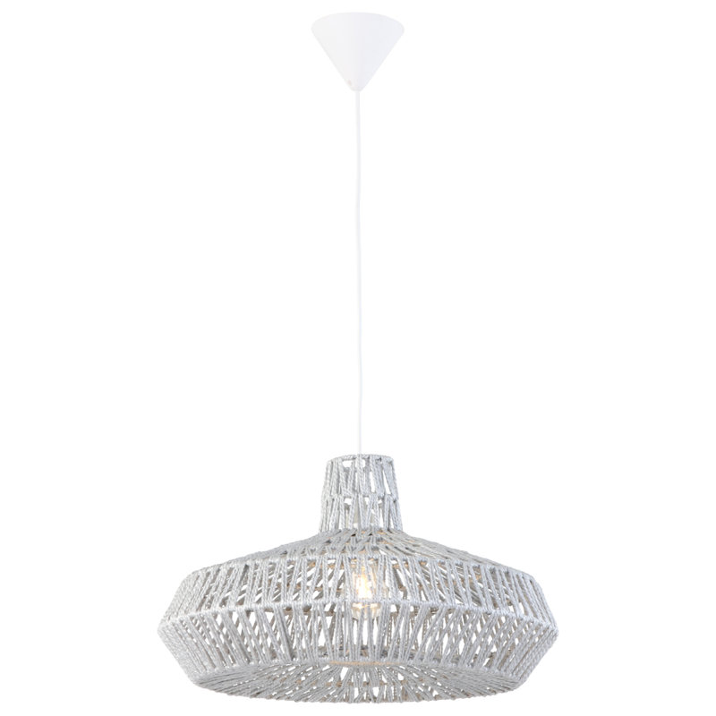 Geoghegan 1 - Light White Geometric Pendant