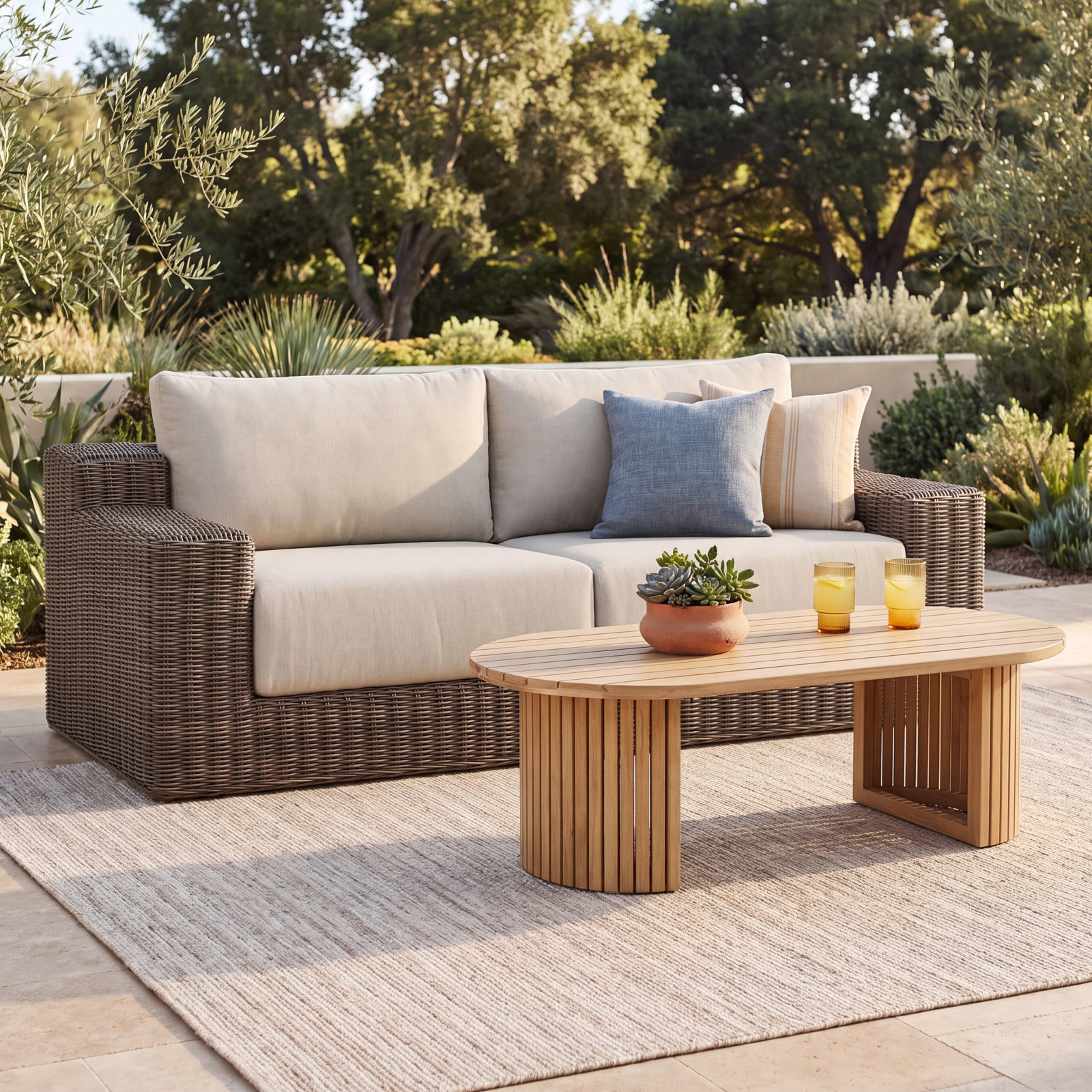 Isadora 85" Patio Sofa