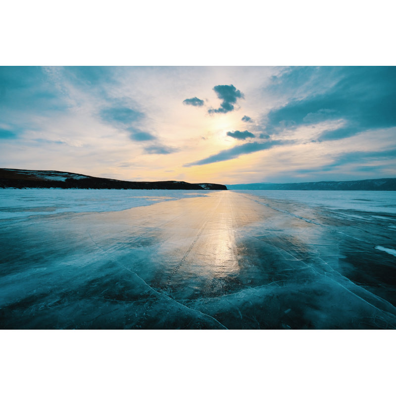 Russia Siberia Lake - Wrapped Canvas Print, 20cm H x 30cm W x 3.8cm D