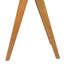 27 po, tabouret de bar minimaliste moderne avec assise en bois de canne, structure en bois massif, finition naturelle-912685887