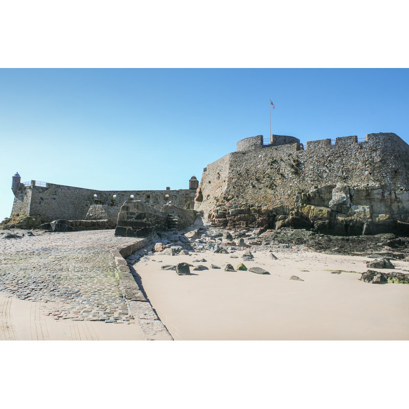 Elizabeth Castle by Remove Diane - Wrapped Canvas Print, 30cm H x 46cm W