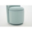 Fauteuil d'appoint pivotant en velours