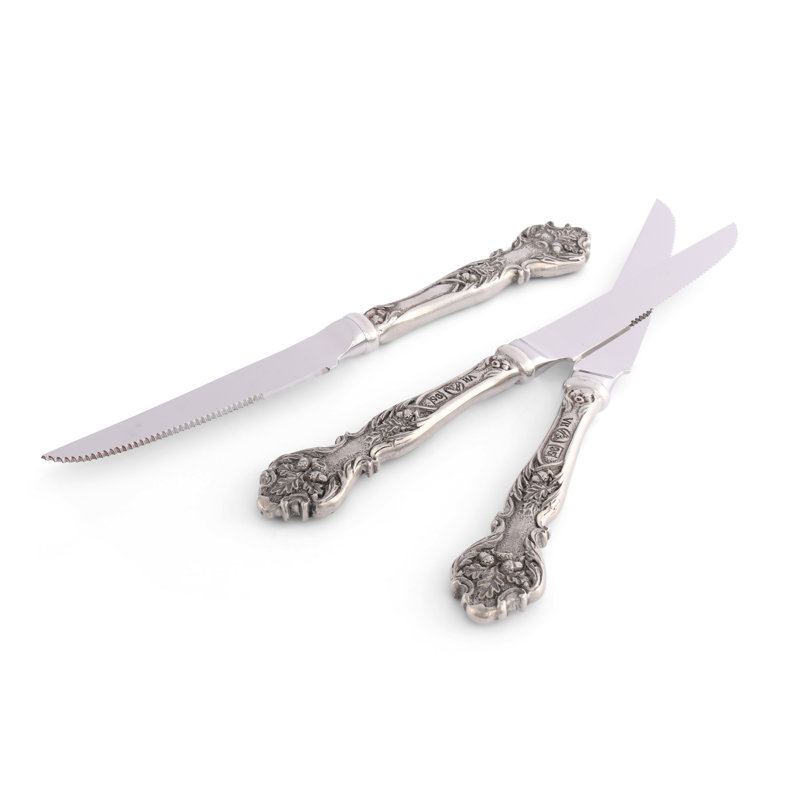 Majestic Forest 6 - Piece Stainless Steel Steak Knife Set