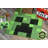 Minecraft Green Creeper Square Area Rug-71643391