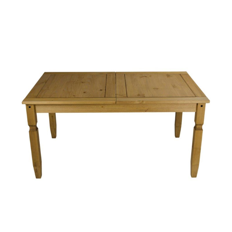 Bridewell Pine Solid Wood Dining Table, 76 x 182 x 91cm
