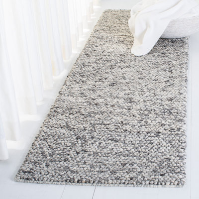 Carisbrooke Lauren Ralph Lauren Hand Woven Wool/Cotton Solid Color Rug in Gray