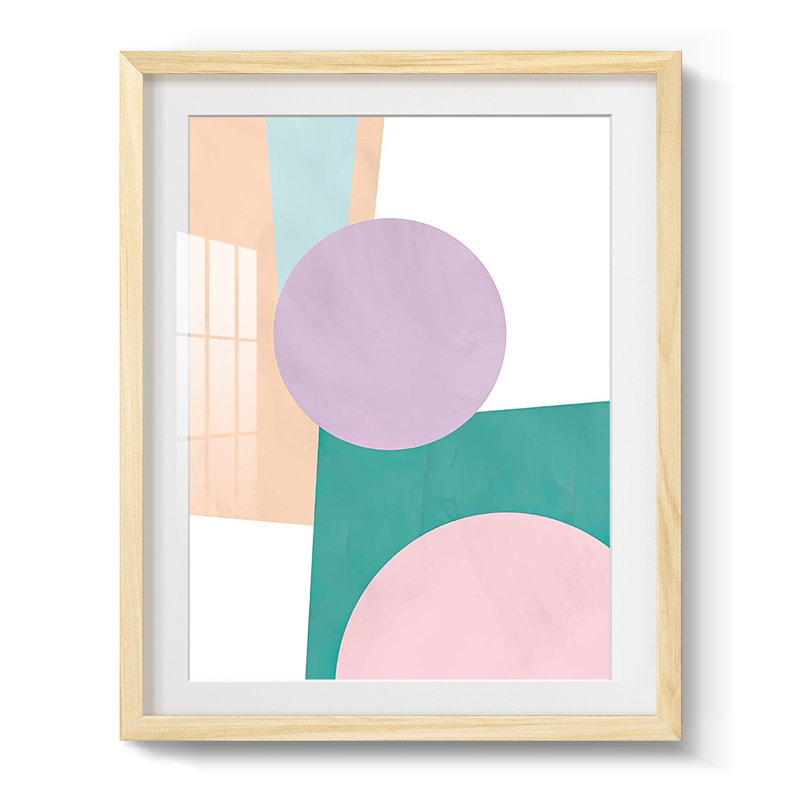 Papier Daydream II - impression encadrée, Naturel, H 28,5 po x l 20,5 po