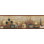 Bordure de papier peint 15 pi x 6 po Glynne Caring Candles