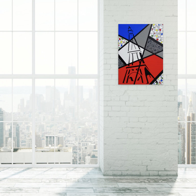 Vive La France! Painting by Eddie Bruckner
