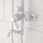 Dolwick Exposed Pipe Shower and Tub Faucet-91643033