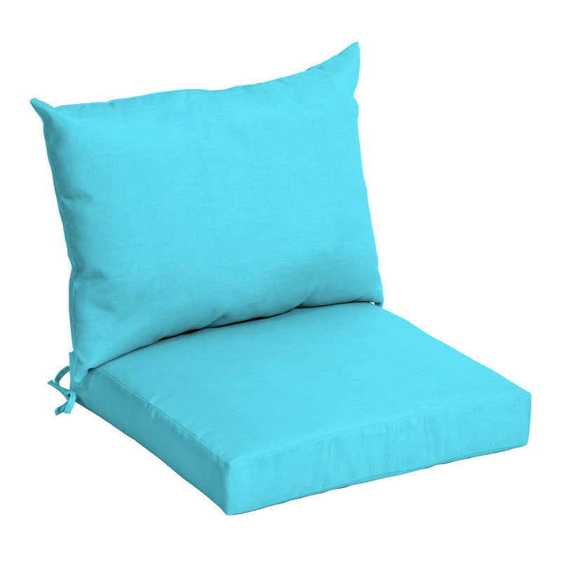 Coussin de chaise d'extérieur 4 po ARDEN, Bleu piscine
