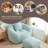 Giant Bean Bag Chair, Oversized Bean Bag Couch For Adults And Kids, Stuffed Big Accent Sofa Lounge Floor Sofa For Gaming,Reading Living Room Bedroom-553123938