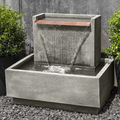 Concrete Stone Waterfall Fountain