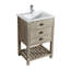 Ensemble de meuble-lavabo simple 24 po Asbury