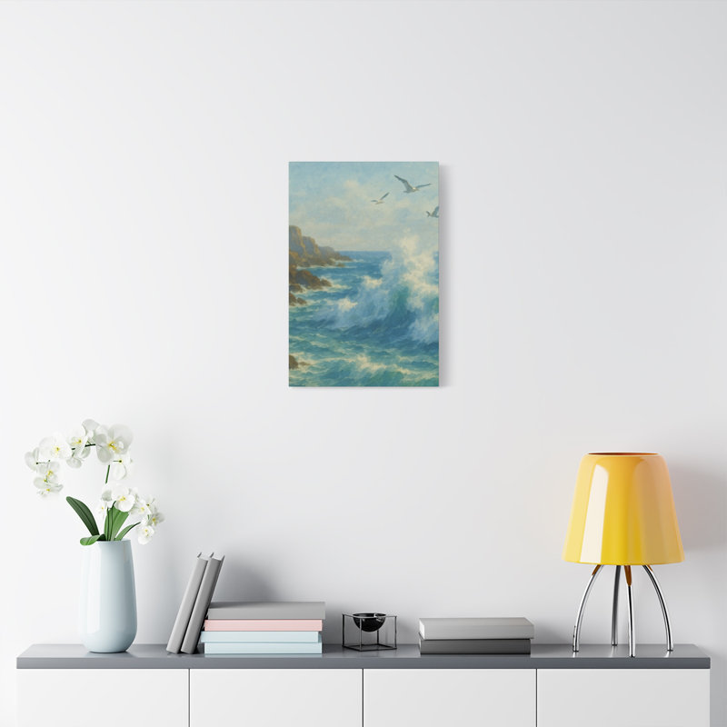 Aaroon Single Picture Frame Print on Canvas, 60.96 cm H x 40.64 cm W