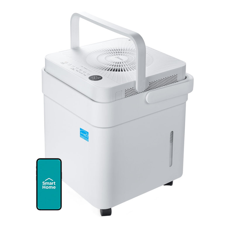 Déshumidificateur Midea Cube 20 pintes pour sous-sol, 1500 Ft, Energy Star, 20Pint