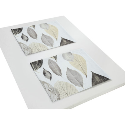 Poppy Polyester Floral Rectangle Placemat
