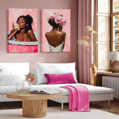 2 Piece Wrapped Canvas Print