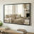 Wood Framed Mirror with Safety Backing Ideal for Bathroom / Vanity Mirror Ellis Collection-461758304-461758325