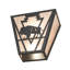 2 - Light Flush Mounted Sconce