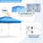 Easy Set-Up Canopy Tent, Instant Outdoor Straight Leg Canopy W/Auto Extending Eaves, One Person Folding Commercial Shelter W/Upgraded Wheeled Bag, Sun Shade-109234250-109234251
