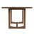 Galarza Counter Table in Brown