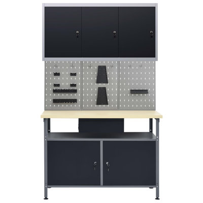 Vanpelt 304.8cm W Metal Shelving Unit