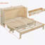 Lit escamotable avec tiroirs de rangement Murphy-420552935