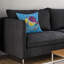 Coussin décoratif intérieur/extérieur pour poisson tropical