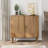 Multi-Functional Sideboard Buffet - Mid-Century Modern Design, Water And Large Capacity Accent Cabinet Adjustable Storage Easy To Clean