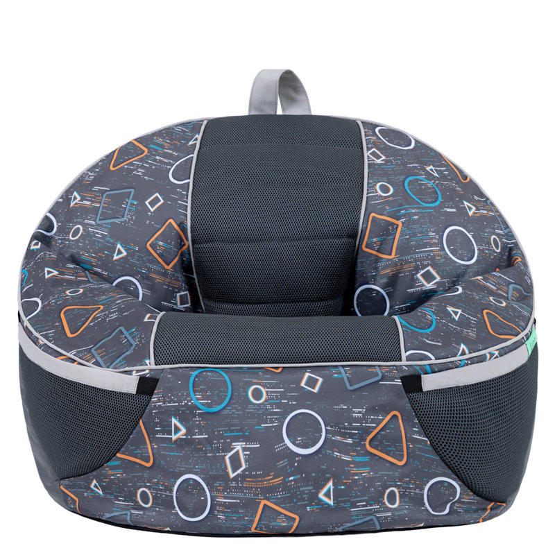 Bean Bag Bazaar Almeria Kids Gaming Dome, Grey