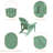 Bucareli Ergonomics Plastic Adirondack Chair-586038975