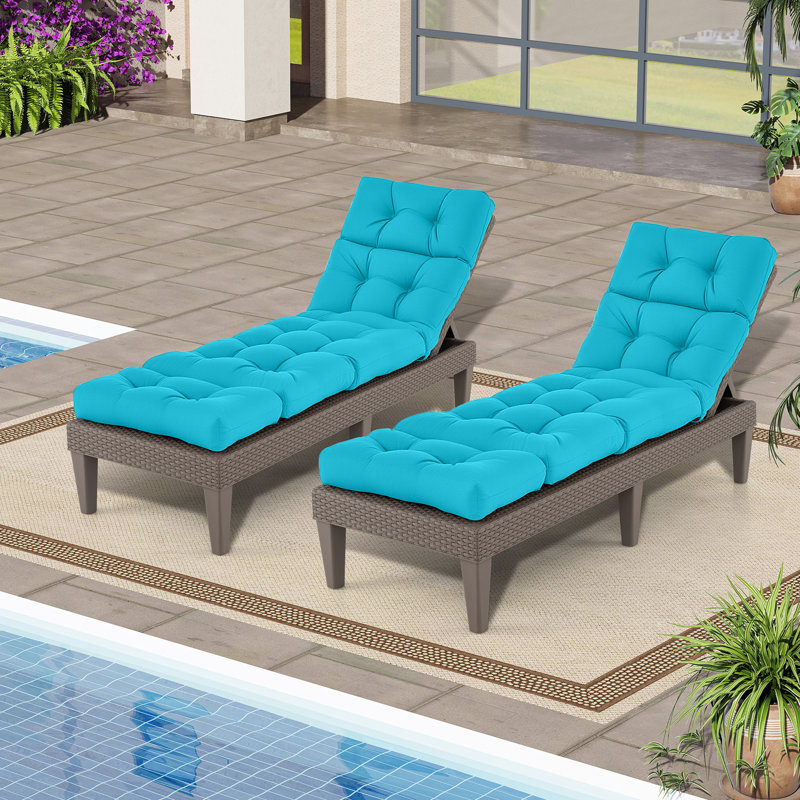 Coussin de fauteuil inclinable 73 po, 1, Sarcelle