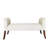 Dalaman Rayon / Viscose Upholstered Bench