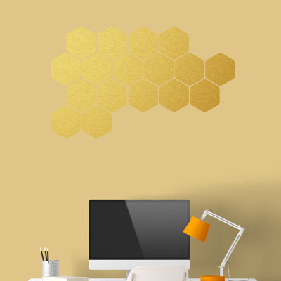 Adhésif décoratif en forme de nid d’abeille