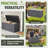120 Gallons Water Resistant Lockable Deck Box-98740426