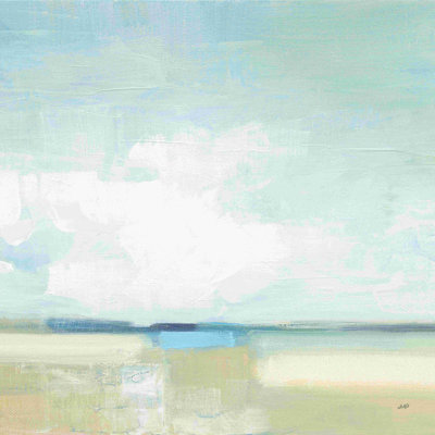 Tidal Retreat Crop by Julia Purinton - Wrapped Canvas Painting