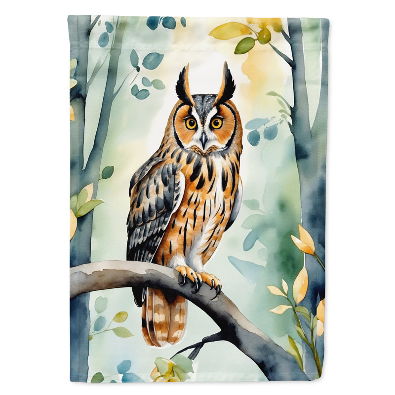 Drapeau de jardin, Hibou à longues oreilles