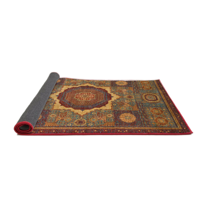 Abstract Indoor Rug, Round 5'