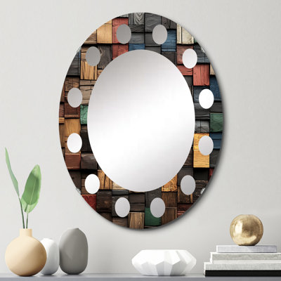 Percival - Miroir mural moderne ovale