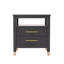 Ambyr 50cm W Solid + Manufactured Wood Bedside Table-2060101654