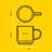 Haven Fluted Stackable Double Wall Glass Mugs